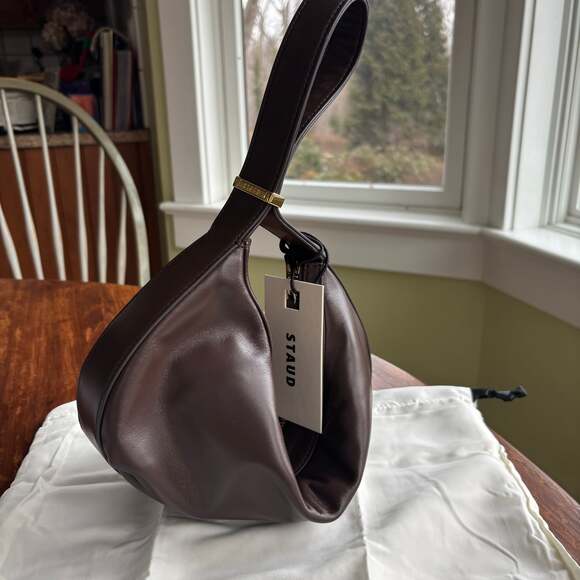 STAUD - Demy Leather Convertible Shoulder Bag - NWT - Retail $325 - Picture 8 of 9